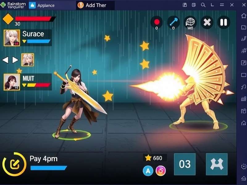 Rainstorm Ruler Vanquisher gameplay screenshot
